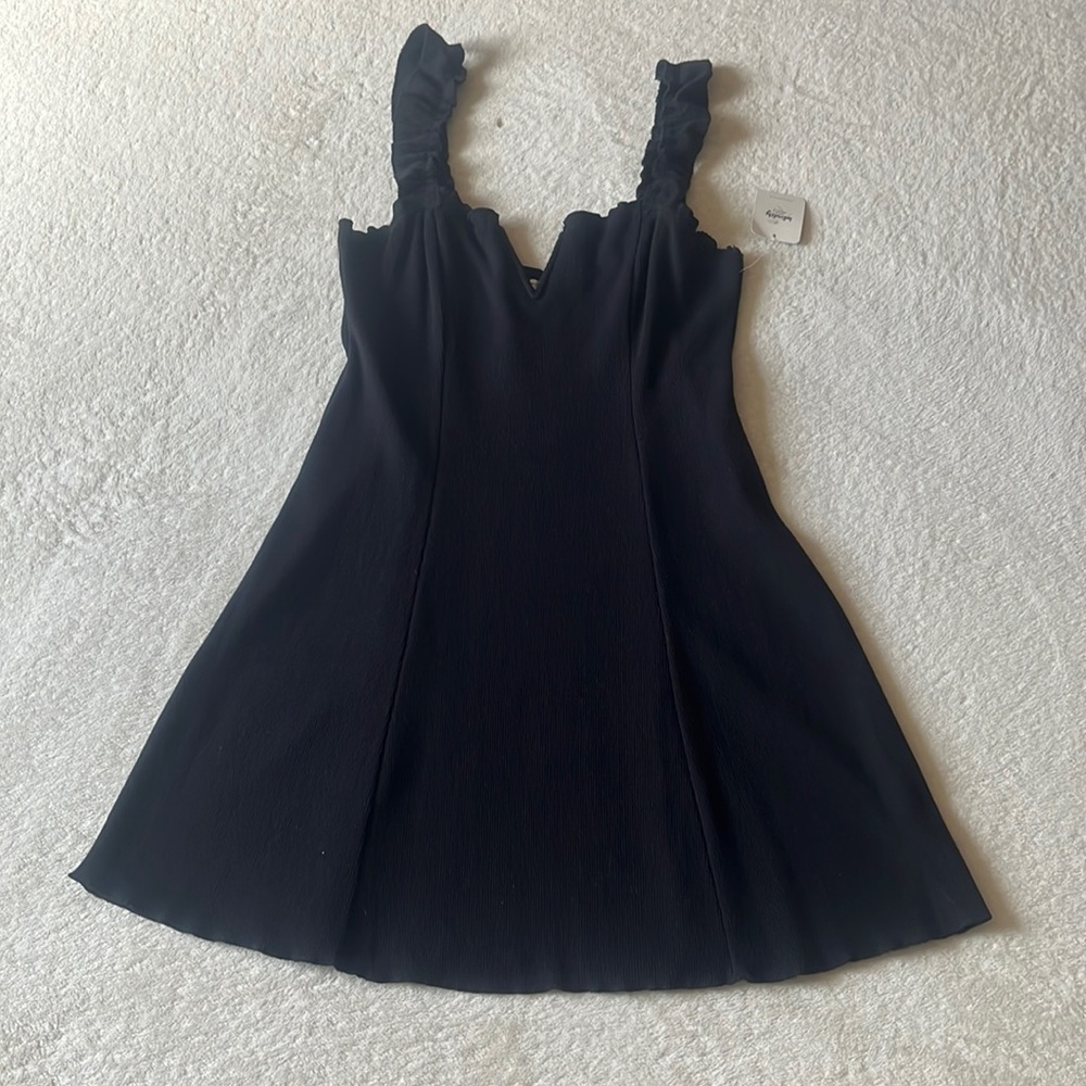 Intimately Free People Skater A-line Ruffled Mini Dress